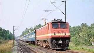 মৃত রেলকর্মী।