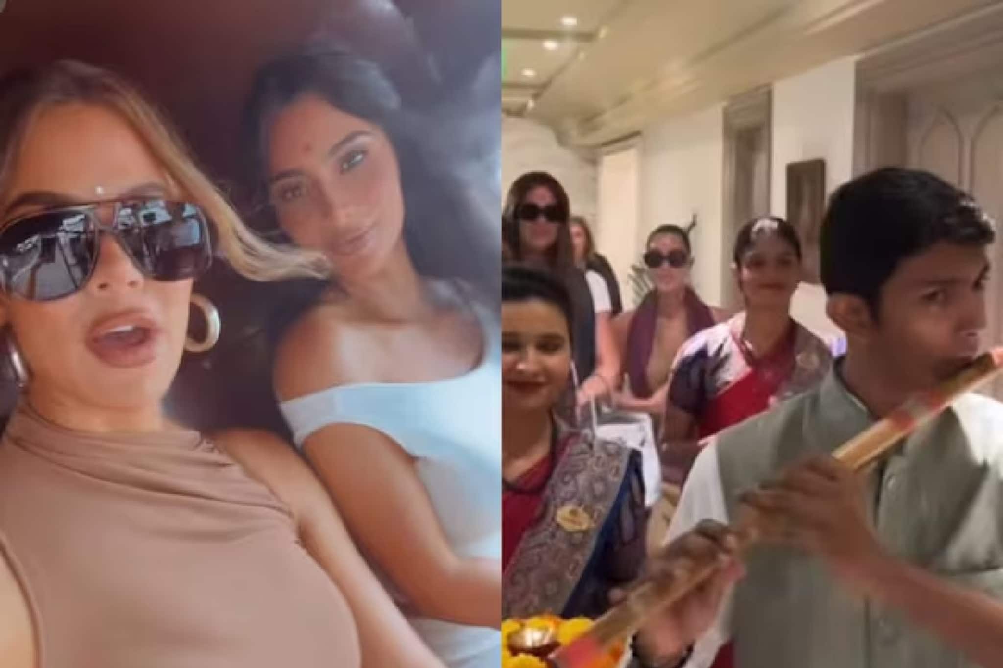 বৃষ্টিভেজা মুম্বইয়ের রাস্তায় রিকশা চড়ে চলছেন কিম কারদাশিয়ান! দেখুন ভিডিও