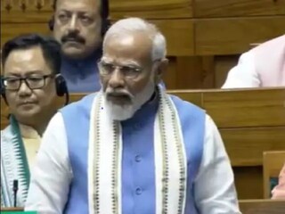 সংসদে প্রধানমন্ত্রী নরেন্দ্র মোদি৷ 