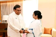 মুম্বইতে মুকেশ আম্বানির সঙ্গে সাক্ষাৎ মমতার, ফুল-উত্তরীয়-উষ্ণ অভ্যর্থনায় স্বাগত