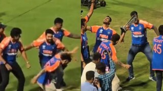 ওয়াংখেড়ে পৌঁছতেই উৎসব