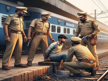 চেন টেনে ট্রেন থামালেন যাত্রী, কারণ শুনে হতবাক জিআরপি-সহ বাকিরাও (Representative Image)