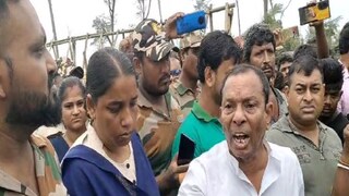 মহিলা অফিসারকে শাসালেন মন্ত্রী অখিল গিরি৷ 