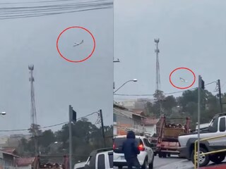 ব্রাজিলে ভয়াবহ বিমান দুর্ঘটনা (Screengrab)