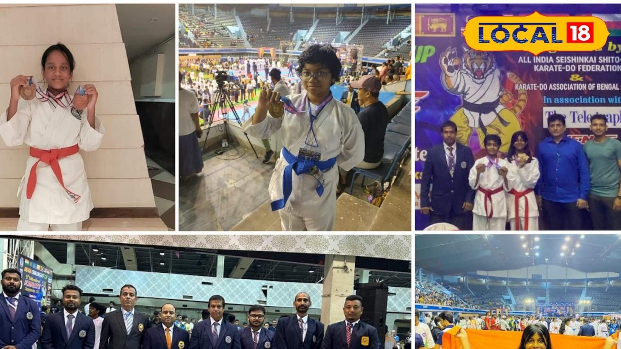 আন্তর্জাতিক ক্যারাটেতে বড় সাফল্য পূর্ব বর্ধমানের, এল ৪০ টি পদক