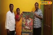 ৫৬৮ ফুট পটচিত্রে গোটা মহাভারত! মেদিনীপুরের এই পটুয়ার কীর্তি সাড়া ফেলল বিদেশেও