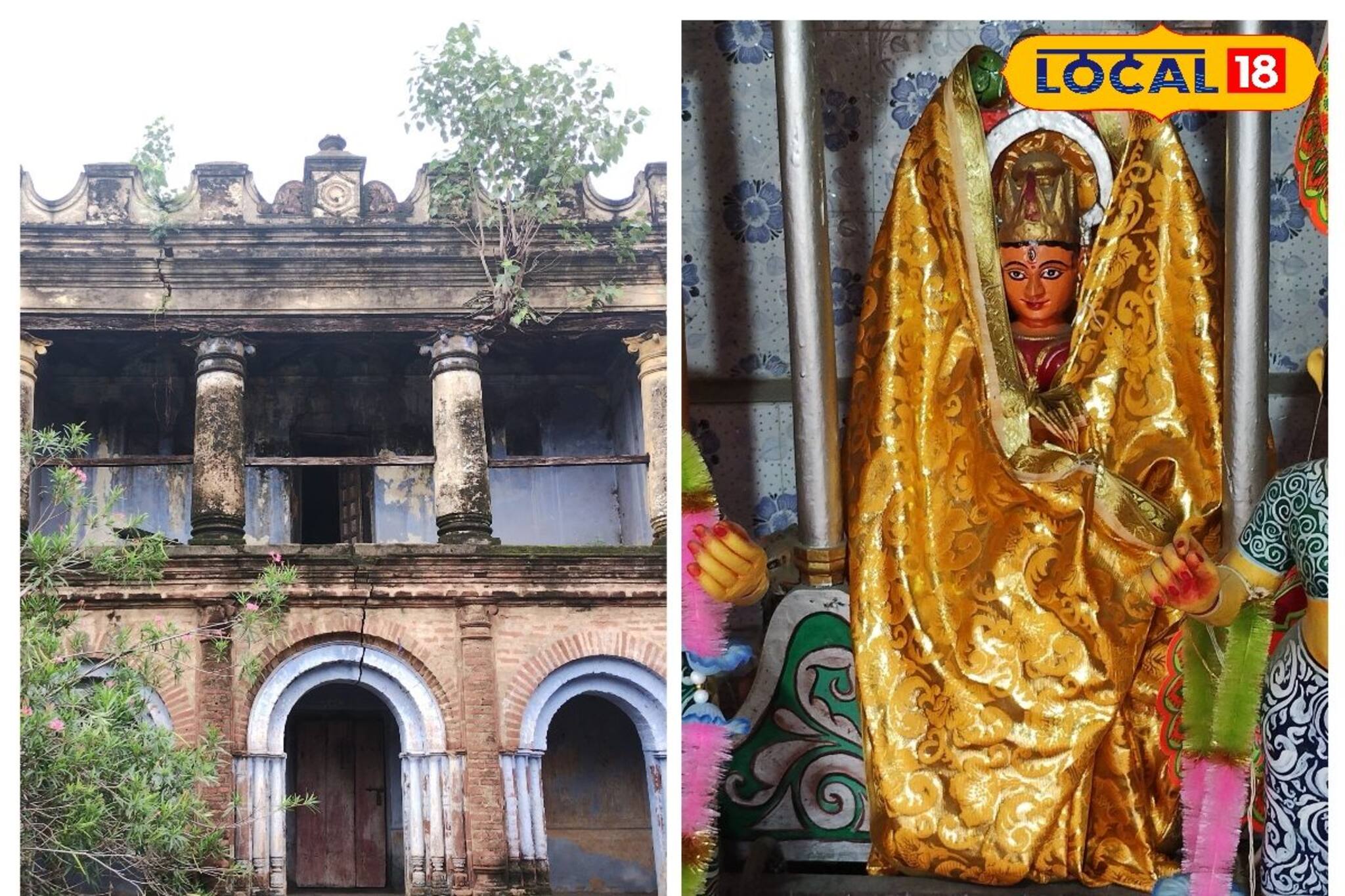 নিমকাঠের প্রতিমা! সাবেকিয়ানার স্বাদ পেতে আসুন কয়েকশো বছরের প্রাচীন এই শারদো‍ৎসবে