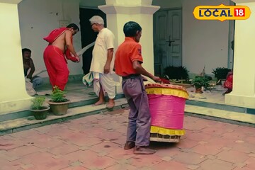 ময়নাকাঠে শক্তি স্থাপন, পুণ্য়তিথিতে কোচবিহারে শুরু প্রাচীন দুর্গাপুজোর প্রস্তুতি