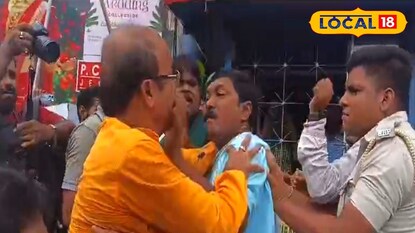 হাতাহাতিতে শাসক বিরোধী