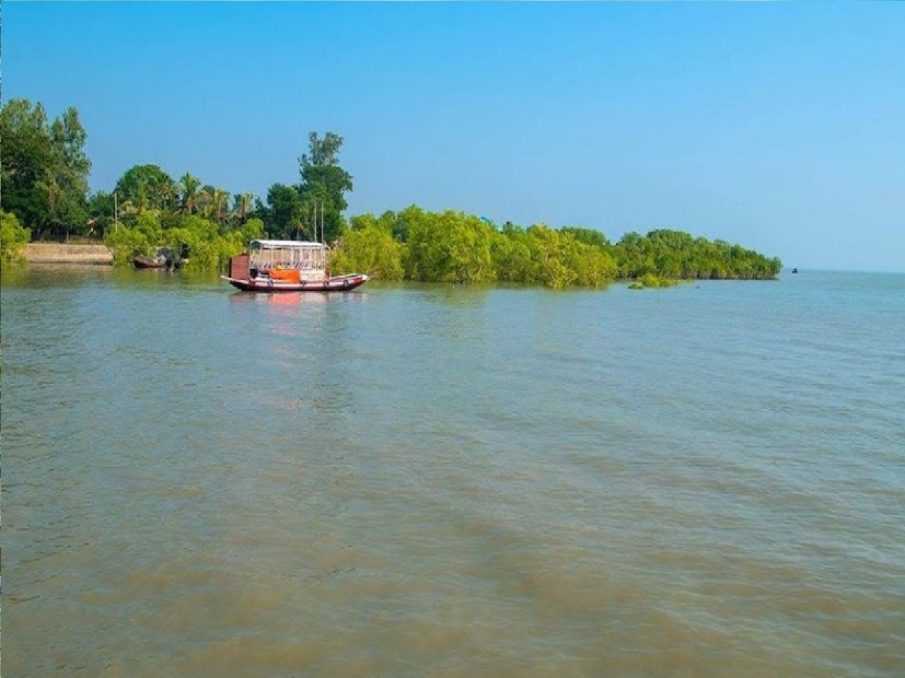 *প্রাকৃতিক সৌন্দর্যের কাছে নদী, নির্জনতা ও অরণ্যের কোলে যেতে কার না ভাল লাগে। কীভাবে যাবেন জেনে নিন শিয়ালদহ থেকে নামখানা জয়নগর মাজিলপুর স্টেশন নামতে হবে, যার সময় লাগে ১:৩০ দেড় ঘণ্টার মতো। তারপর সেখান থেকে টেম্পো করে জামতলা ও জামতলা থেকে অটো করে গন্তব্যস্তল কৈখালি। সংগৃহীত ছবি। 
