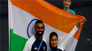 মনু ভাকর ও পি শ্রীজেশ এবার ক্লোজিং সেরিমনিতে বইলেন দেশের পতাকা মনু ভাকর ও পি শ্রীজেশ এবার ক্লোজিং সেরিমনিতে বইলেন দেশের পতাকা