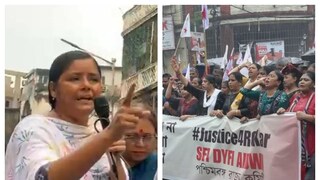মিছিল করে লালবাজারে হাজিরা দিলেন মীনাক্ষী মুখোপাধ্যায় সহ বাম নেতারা৷ 