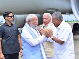 ওয়ানাডে প্রধানমন্ত্রী, আকাশপথে ধস বিধ্বস্ত এলাকা ঘুরে দেখলেন মোদি