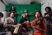 ঢাকায় ক্ষোভের আগুনে ভস্মীভূত বাংলা ব্যান্ড ‘জলের গান’-এর রেকর্ডিং স্টুডিও