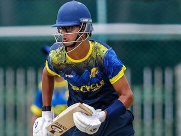 ভাইরাল রাহুল দ্রাবিড়ের ছেলে সমিতের ব্যাটিংয়ের ভিডিও