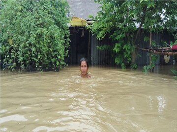 ত্রিপুরার বন্যা পরিস্থিতি 