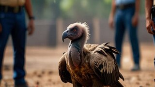 পড়শি দেশ থেকে উড়ে এল বিলুপ্তপ্রায় প্রজাতির শকুন (Representative AI Image)