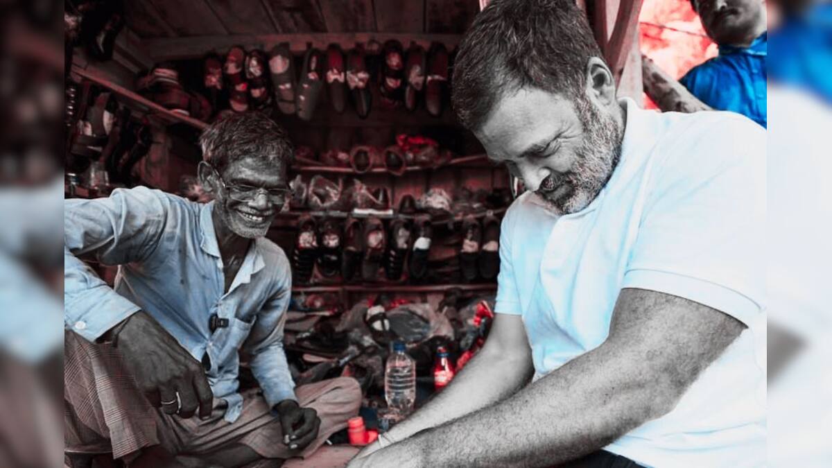 ফিরিয়ে দিয়েছেন ১০ লক্ষ! রাহুল গান্ধির সেলাই করা জুতো বেচবেন না, অনড় রামচেট