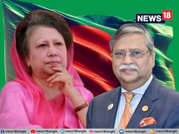 খালেদা জিয়া এবং মহম্মদ সাহাবুদ্দিন।