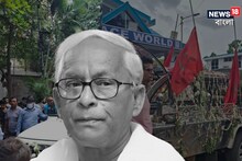 চিরবিদায়! শেষবারের মতো পাম অ্যাভিনিউ ছাড়লেন ধবধবে সাদা ধুতি-পাঞ্জাবির বুদ্ধবাবু