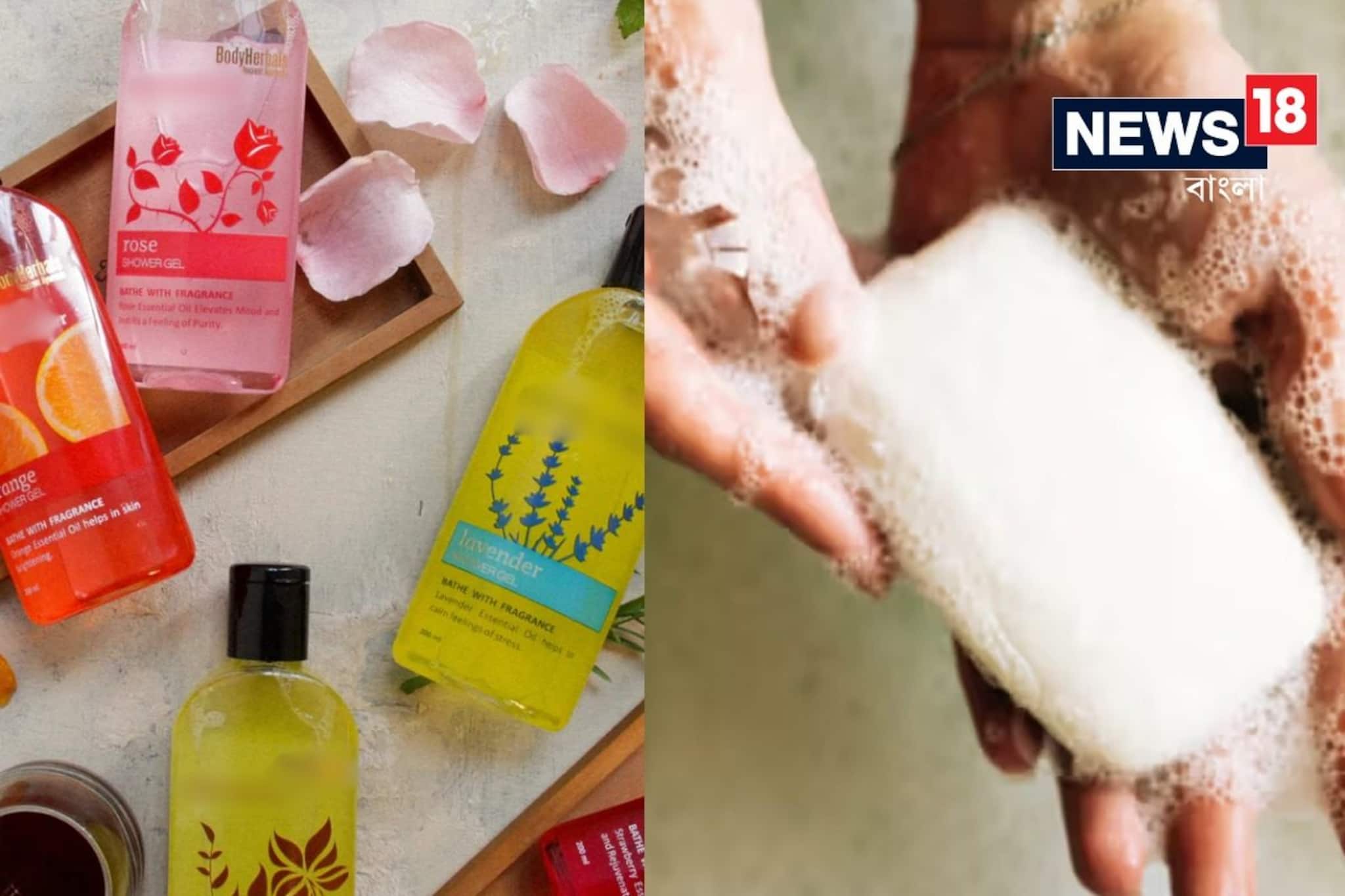 বডিওয়াশ কি সাবানের থেকে ভাল? স্নানের সময় কোনটা মাখবেন? ক্ষতি হওয়ার আগে জেনে নিন