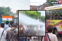জলকামান, লাঠিচার্জ উপেক্ষা করেই বিক্ষোভ! 'নবান্ন চলো' ভিড়ে মিশে স্কুল পড়ুয়াও