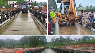 কেরলে ভাঙা সেতু দুদিনে তৈরি করলেন ভারতীয় সেনা