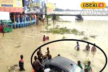 বড়মার মন্দির চত্বর জল থইথই, দর্শনে এসে ভক্তদের সঙ্গে যা হল...