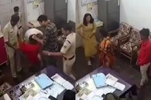 রক্ষকই যখন ভক্ষক, থানায় নাতি ও বৃদ্ধাকে ব্যাপক মারধরের অভিযোগ, ভাইরাল সিসিটিভি