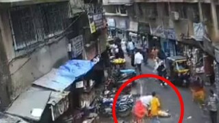 সিসিটিভিতে ধরা পড়ে সেই ভয়ঙ্কর মুহূর্তের ছবি. (Screengrab via X