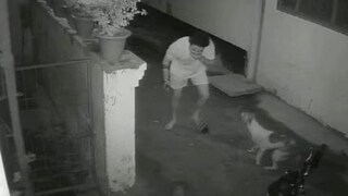 সিসিটিভির ফুটেজের একটি দৃশ্য সিসিটিভির ফুটেজের একটি দৃশ্য