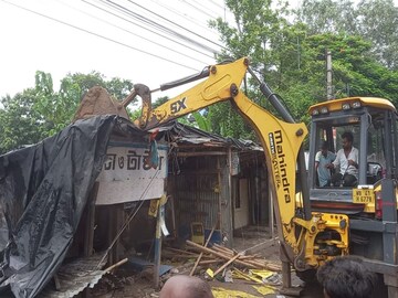 দ্বিতীয় দফায় উচ্ছেদ অভিযান