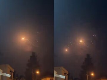 ইজরায়েলকে লক্ষ্য করে একের পর এক রকেট হামলা (Screengrab)