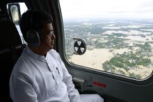 বানভাসি ত্রিপুরা, আকাশ পথে বন্যা কবলিত এলাকা পরিদর্শনে মানিক সাহা