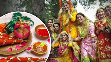 স্বামীর দীর্ঘায়ু-সংসারে বৃদ্ধি, এয়ো স্ত্রীদের বিশেষ উপবাস,হরিয়ালি তীজের নিয়ম