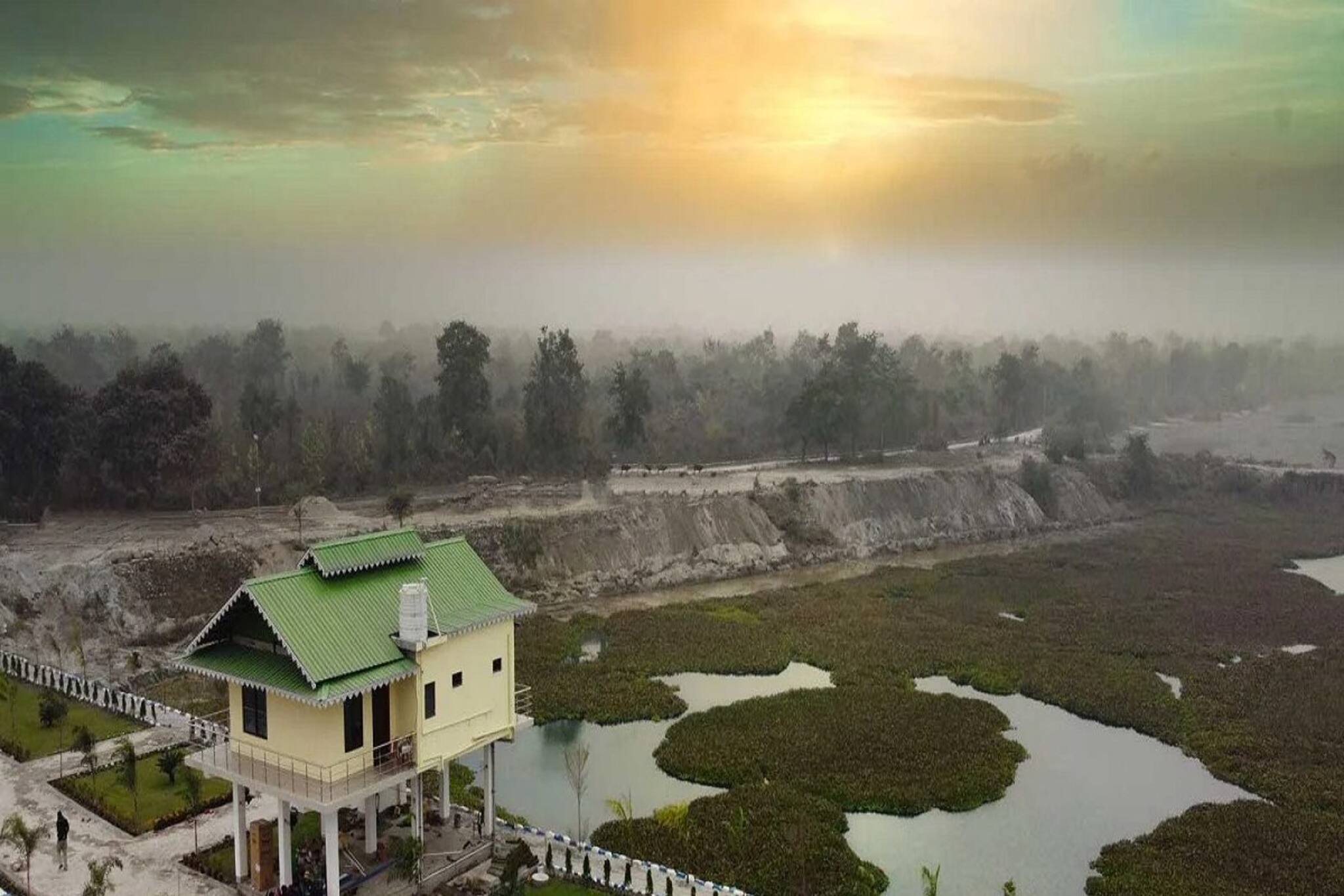 জঙ্গলের নিস্তব্ধতায় উচ্ছ্বল তিস্তার নাচ-গান! পুজোয় ঘুরে আসুন আনন্দমঠে, কোথায়?