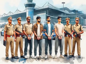 টানা ফোনে কথা বলতে গিয়েই তদন্তকারীদের নজরে, জালে বিমানবন্দরের কর্মীও