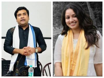 প্রান্তিক চক্রবর্তী ও রাজন্যা হালদার৷ 