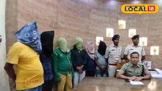 ধৃত ছয়জন ডাকাত 