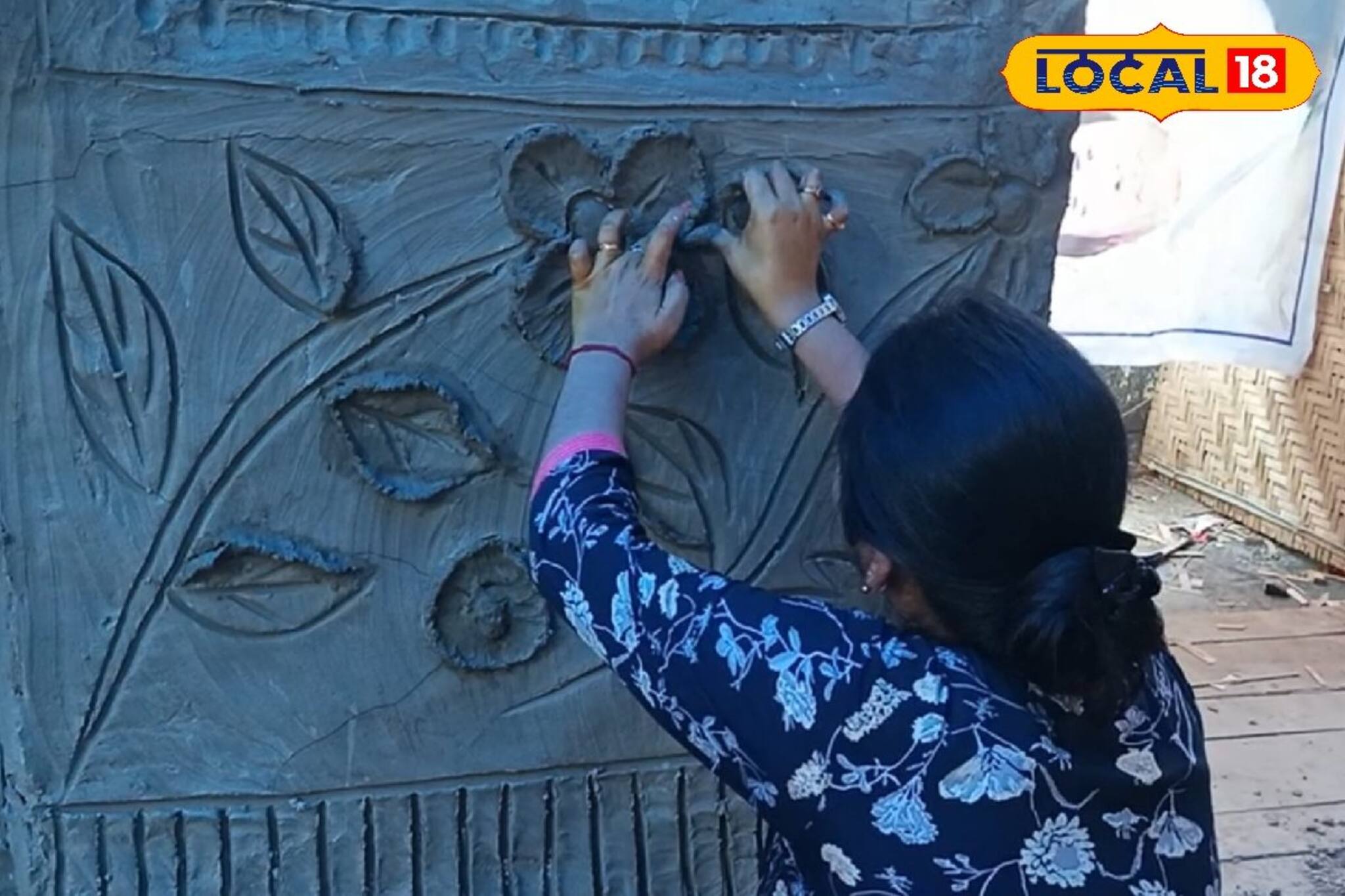 প্রতিটি টালিতেই প্রকৃতি সুন্দর, এমনই থিমে সাজছে মণ্ডপ! কম বাজেটে বাজিমাত ক্লাবের