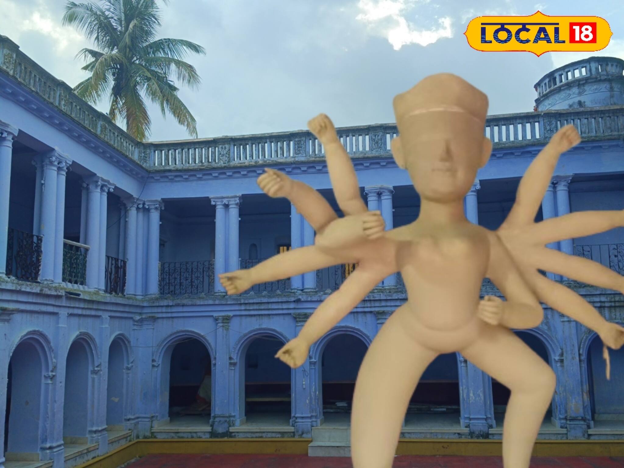 বুদবুদের বিশ্বাসবাড়ির ৩০০ বছরের পুজো, সন্ধিপুজোর সময় শূন্যে চালানো হয় গুলি