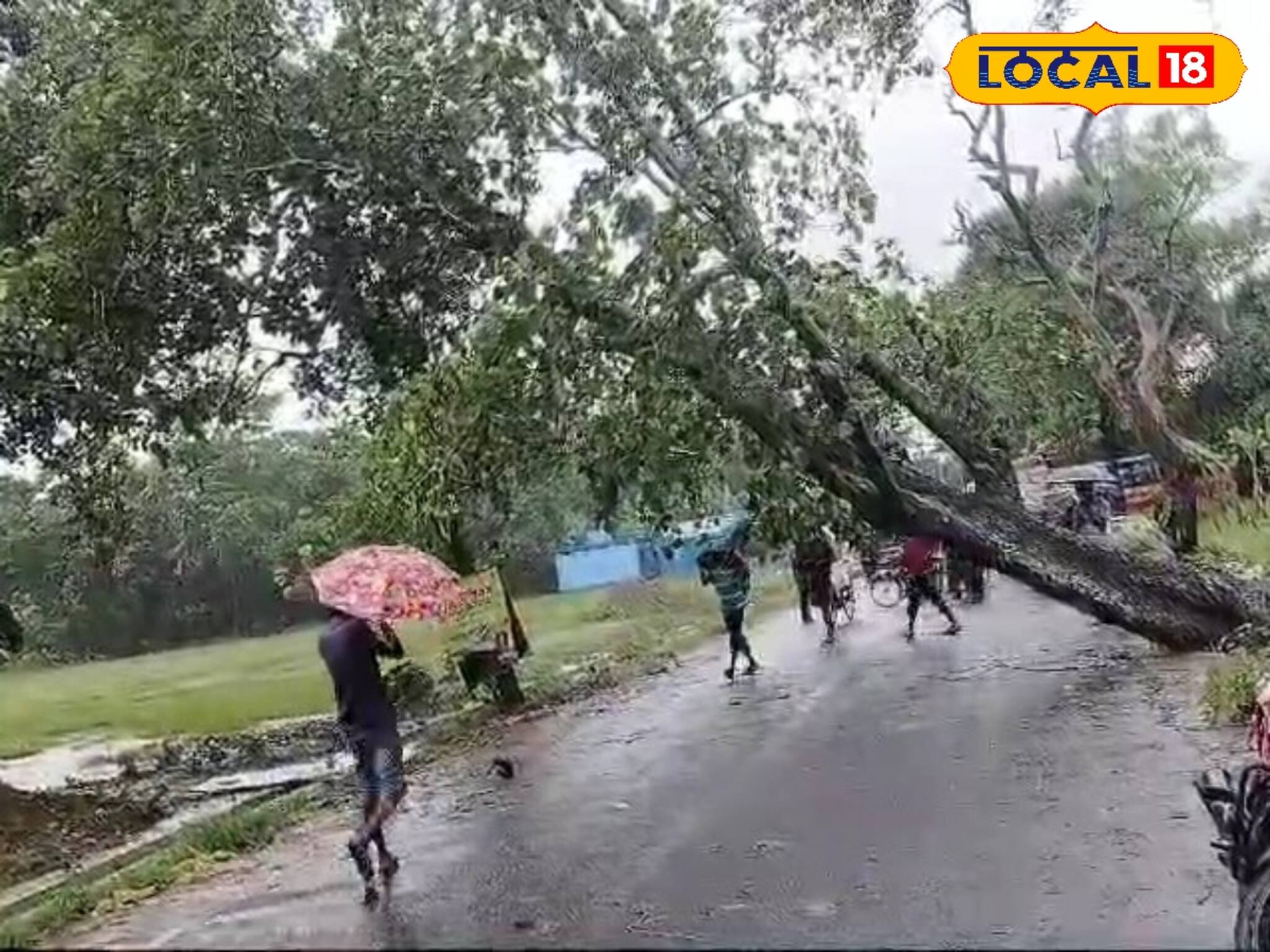 হুগলি জুড়ে শনিবার গভীর রাত থেকে প্রবল বৃষ্টি!  ব্যাহত জনজীবন