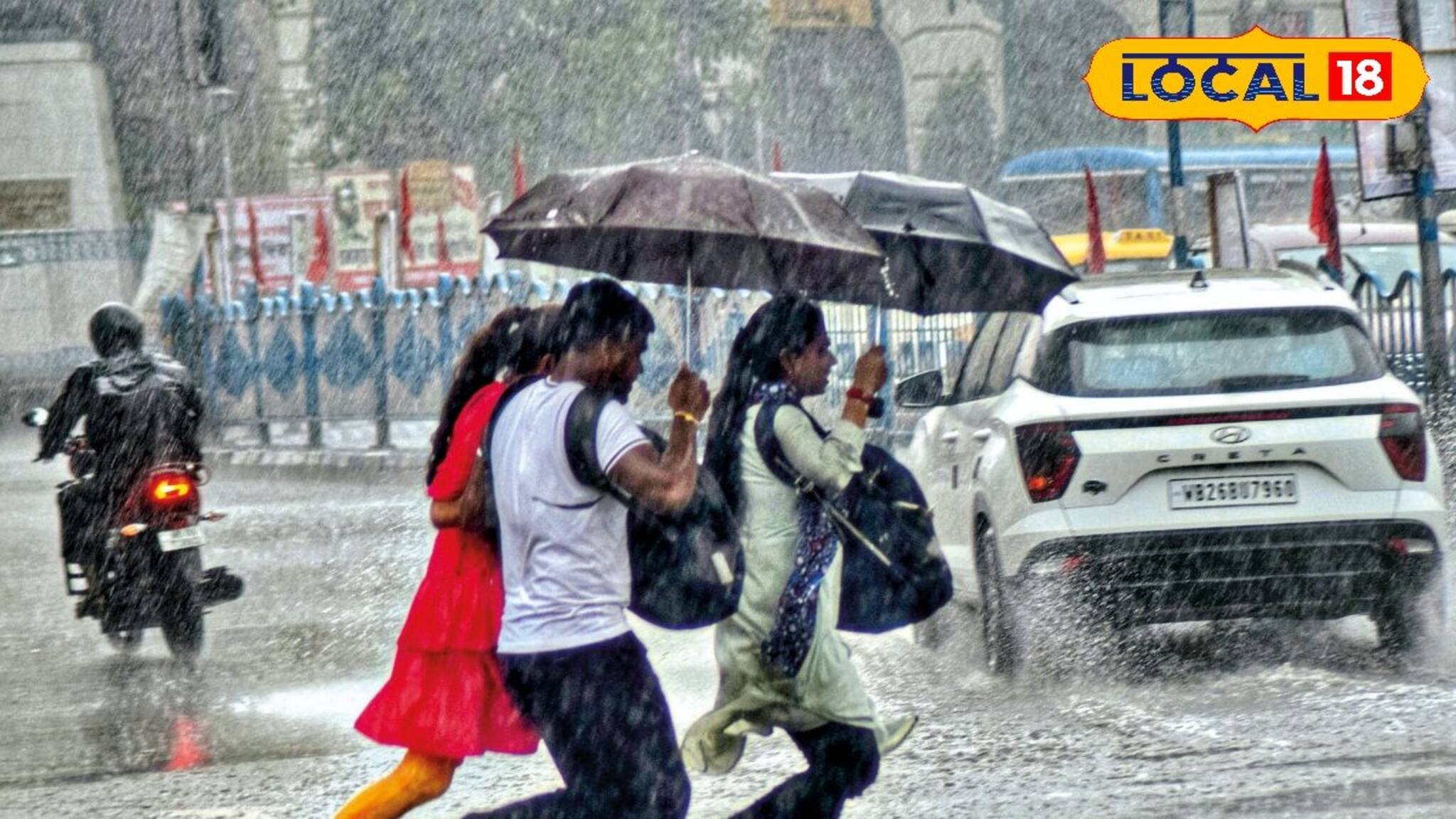 দুর্গাপুজোর আগে হাওয়া বদল,ভ্যাপসা গরম,কয়েক ঘণ্টার বিরতিতে ঝেঁপে বৃষ্টি