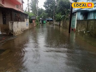 বেহাল দশা রাস্তার 