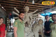 তাঁতির হাতেই গড়ে উঠছে মা দুর্গা, বাবার শেষ ইচ্ছে পূরণ করতে যা করল ছেলে...
