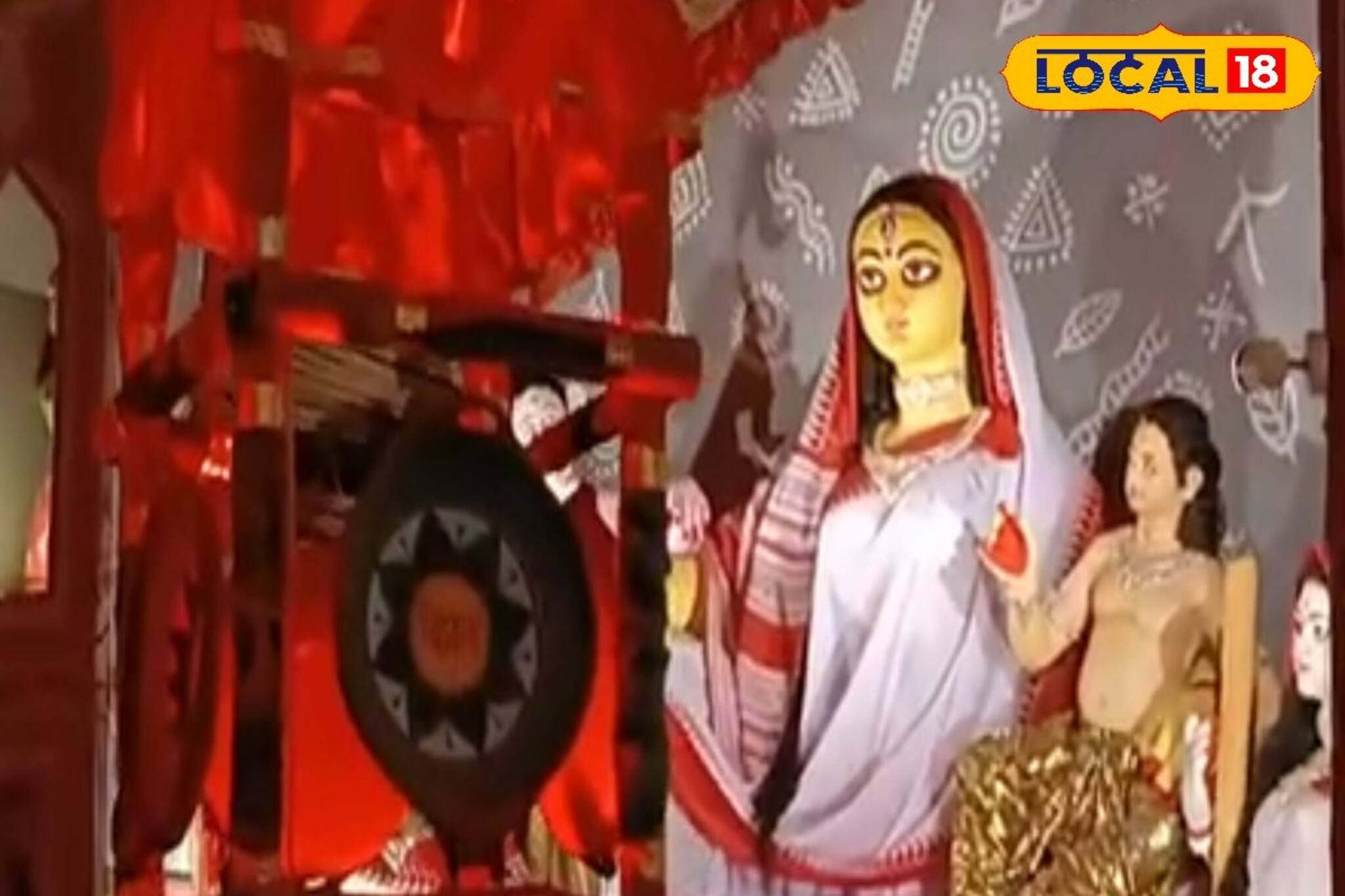 কম বাজেটেই পুজোর বিশেষ থিম! তাক লাগাতে চলেছে কালিয়াগঞ্জের ইয়ং স্পোর্টিং ক্লাব