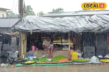 টানা বৃষ্টির জেরে সবজি  পৌঁছাচ্ছে না বাজারে, প্রভাব পড়ছে দামে