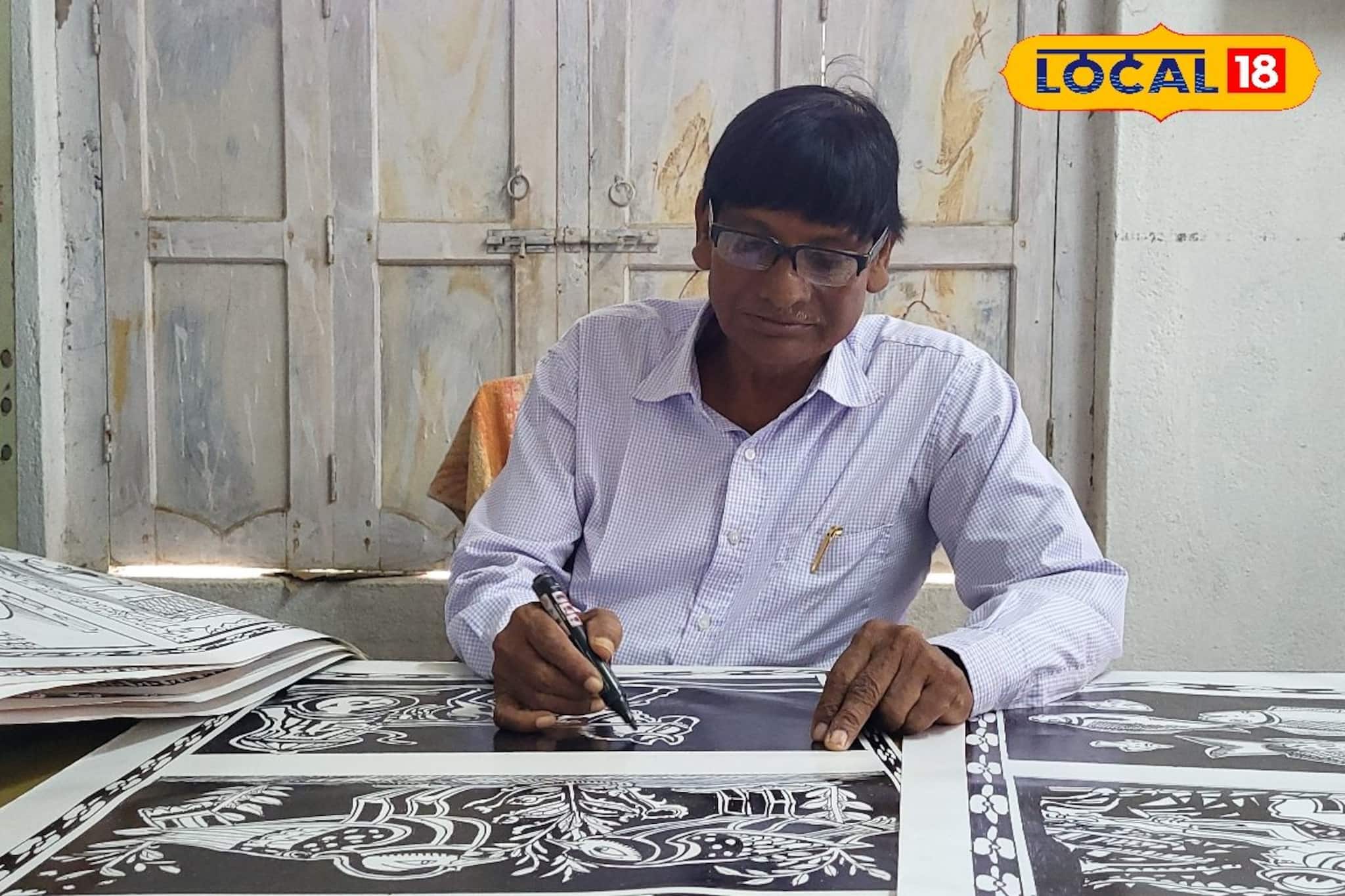 অফিসে অবসর সময়ে মার্কার দিয়ে ফুটিয়ে তোলেন এই ছবি, যেন প্রাণবন্ত! কৃতিত্ব অবাক করবে