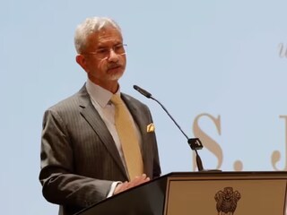 EAM Dr S Jaishankar addressed the Indian Community in Geneva. (Image: PTI)
