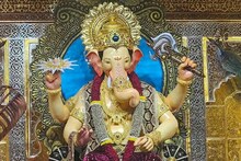 রাত পোহালেই গণেশ চতুর্থী, দেখা মিলল লালবাগচা রাজার প্রথম দর্শন! মুগ্ধ করা ছবি